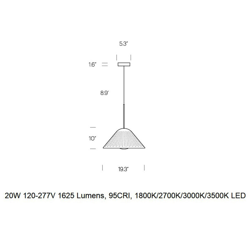 Bola Bell Pendant Light