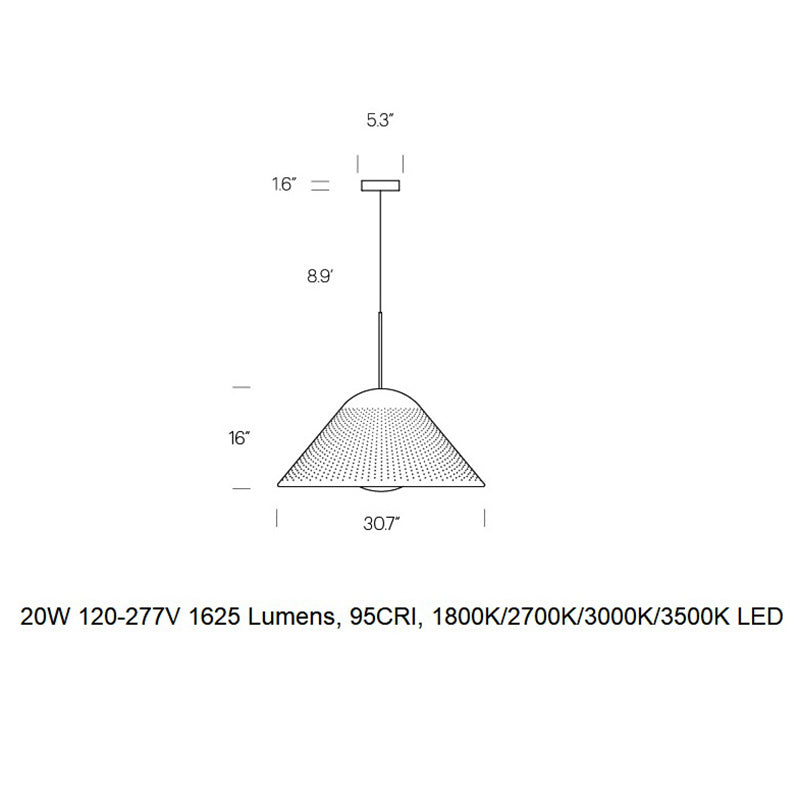 Bola Bell Pendant Light
