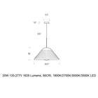 Bola Bell Pendant Light