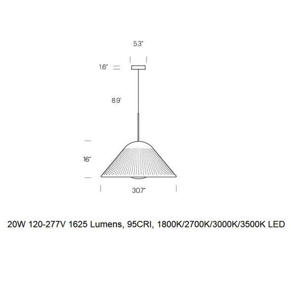 Bola Bell Pendant Light