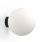 Bola Sphere Flush Mount  option Matte Black