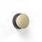 Totem Puck Wall Sconce  option Black / Brass