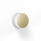 Totem Puck Wall Sconce  option Grey / Brass