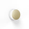 Totem Puck Wall Sconce  option White / Brass