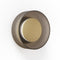 Totem Wall Sconce  option Black / Amber / Brass