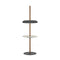 Nivel LED Portable Floor Lamp with Tray  option Black