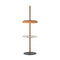 Nivel LED Portable Floor Lamp with Tray  option Terracotta