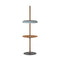 Nivel LED Portable Floor Lamp with Tray  option Terracotta