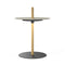 Nivel Pedestal LED Portable Floor Lamp  option White