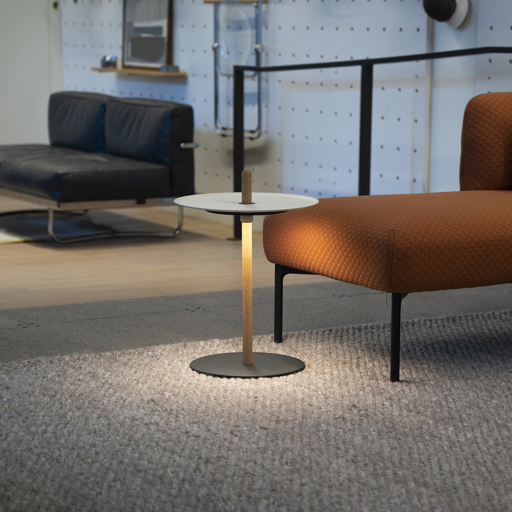 Nivel Pedestal LED Portable Floor Lamp