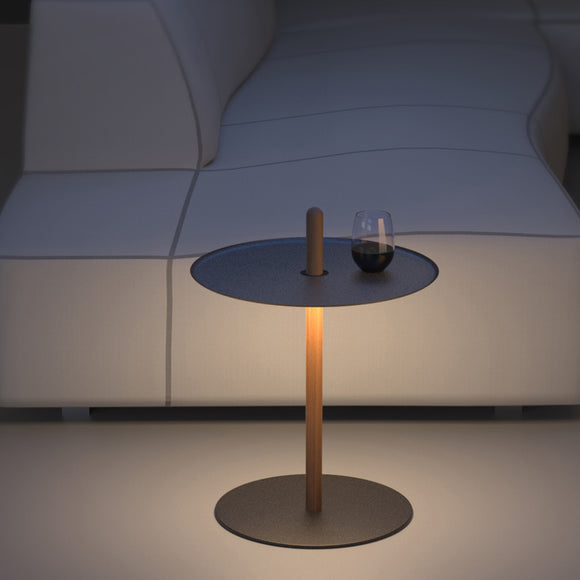Nivel Pedestal LED Portable Floor Lamp