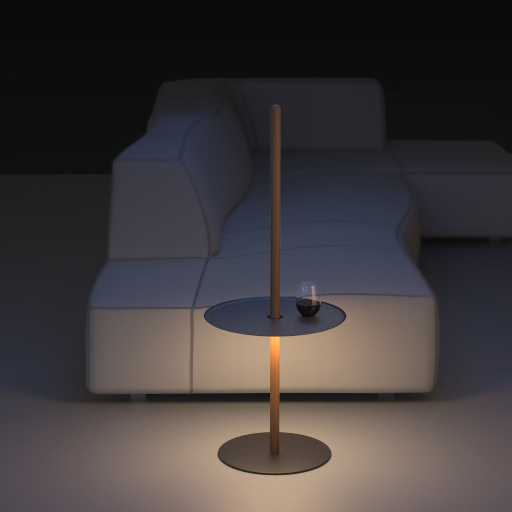 Nivel Pedestal LED Portable Floor Lamp