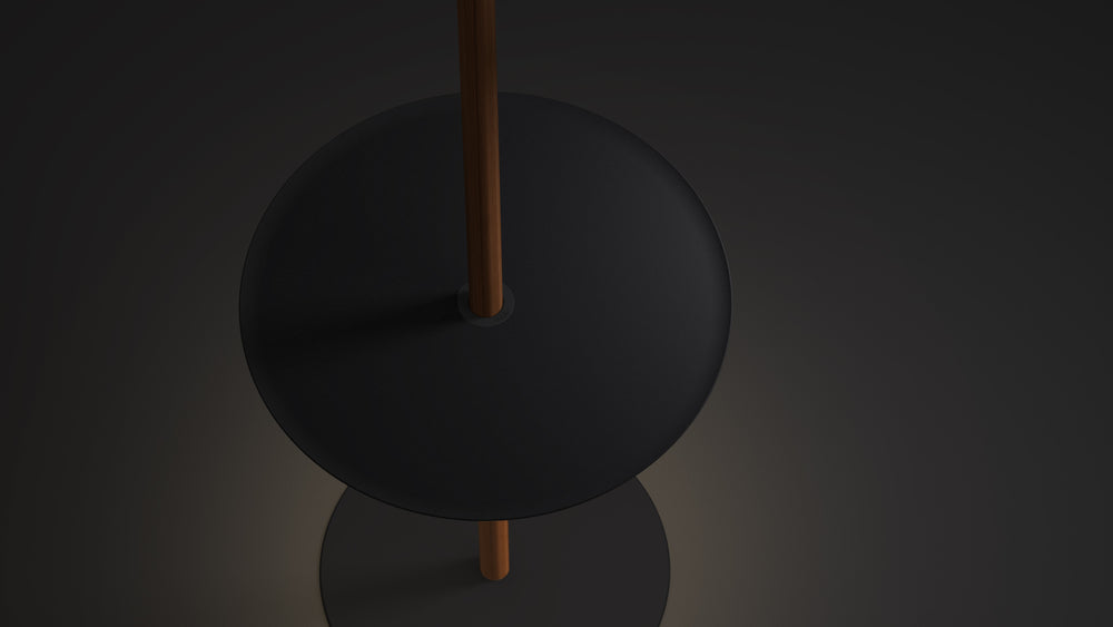 Nivel Pedestal LED Portable Floor Lamp