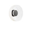 Totem Glass Wall Sconce  option Black / Black