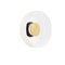 Totem Glass Wall Sconce  option Black / Brass