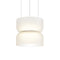 Totem Mini Down/Up Light Pendant Light  option Etched White