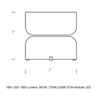Totem Mini Down/Up Light Table Lamp