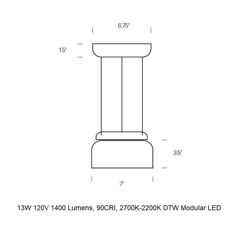 Totem Mini Downlight Pendant Light