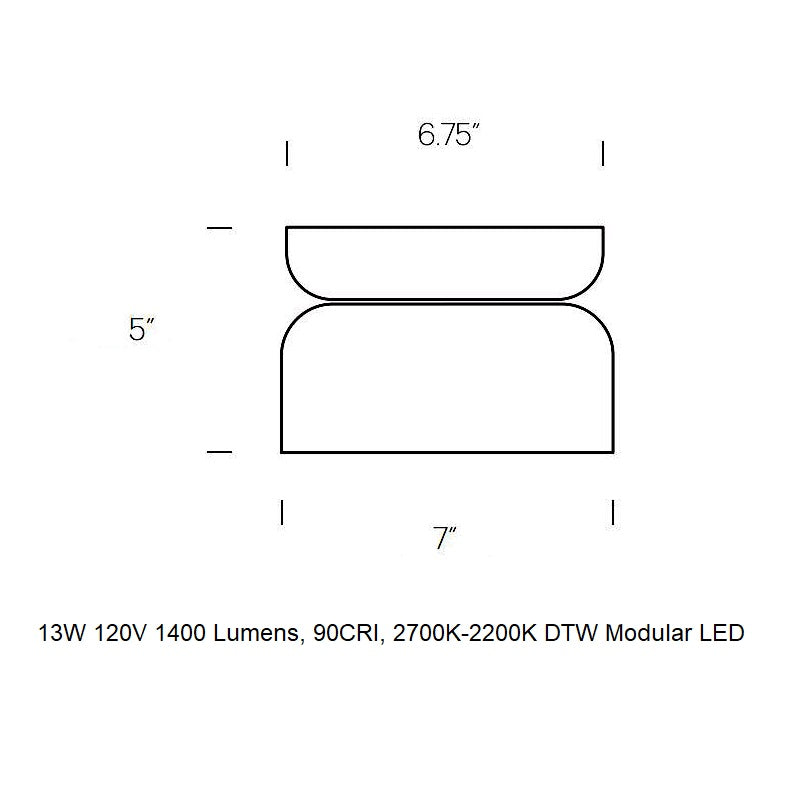 Totem Mini Flush Mount