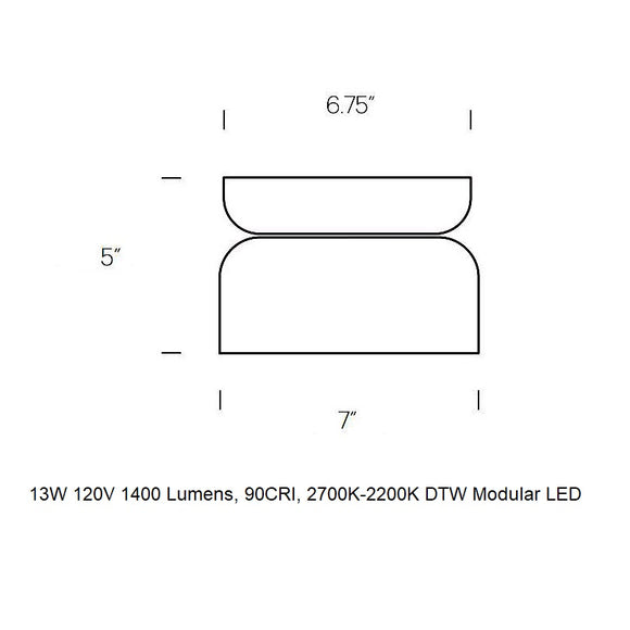 Totem Mini Flush Mount