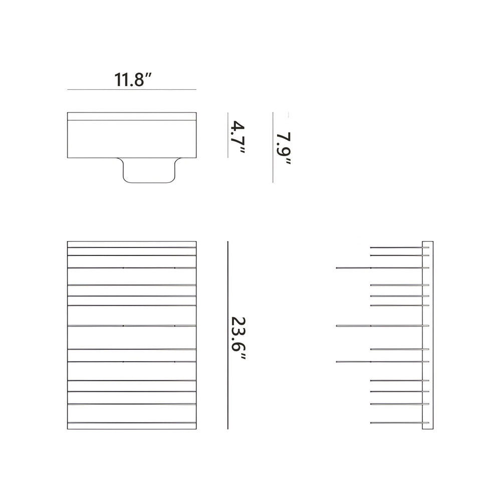 Paperback Wall Shelf