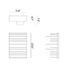 Paperback Wall Shelf