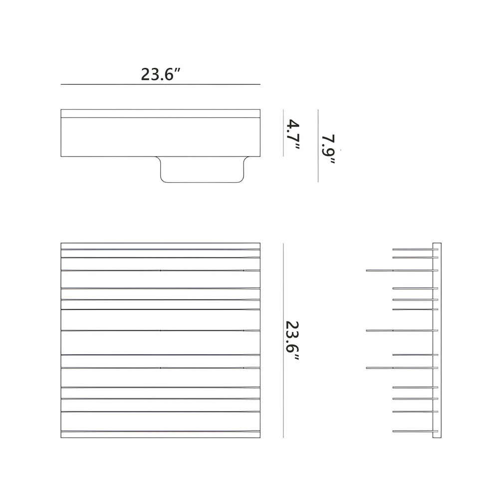 Paperback Wall Shelf