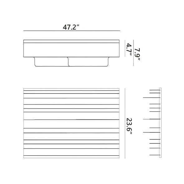 Paperback Wall Shelf