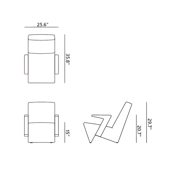 Zwaan Lounge Armchair