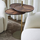 Leaf Oval Side Table