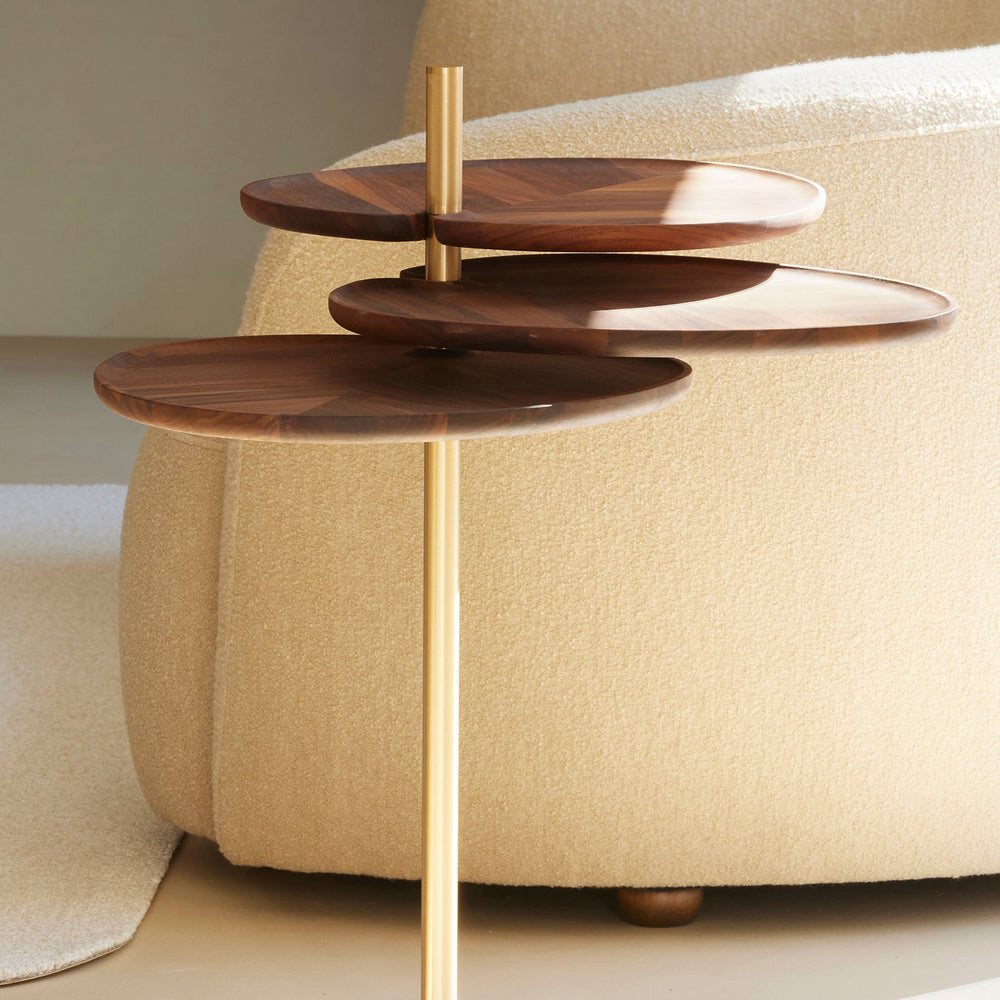 Leaf Oval Side Table