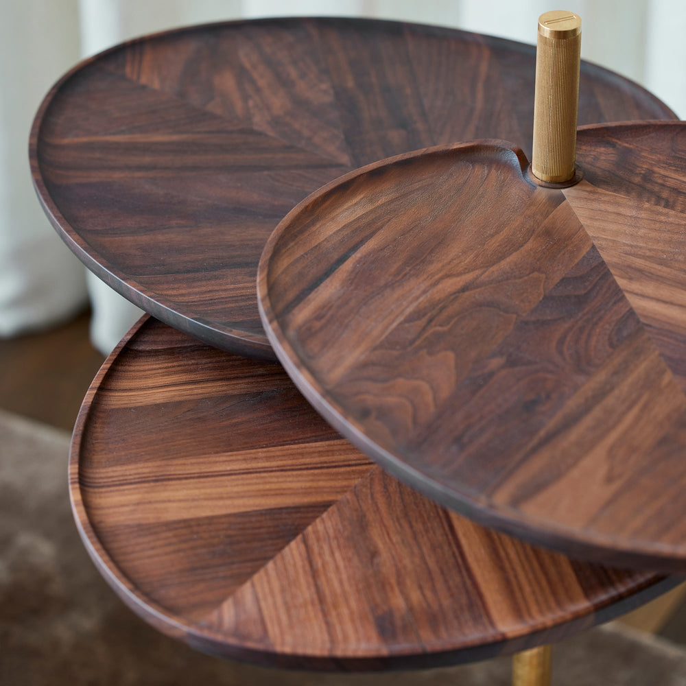 Leaf Oval Side Table