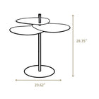 Leaf Oval Side Table