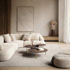 Leaf Round Coffee Table (Set of 3)