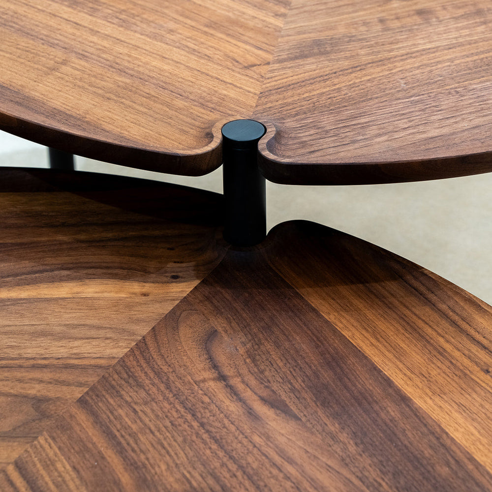 Leaf Round Coffee Table (Set of 3)