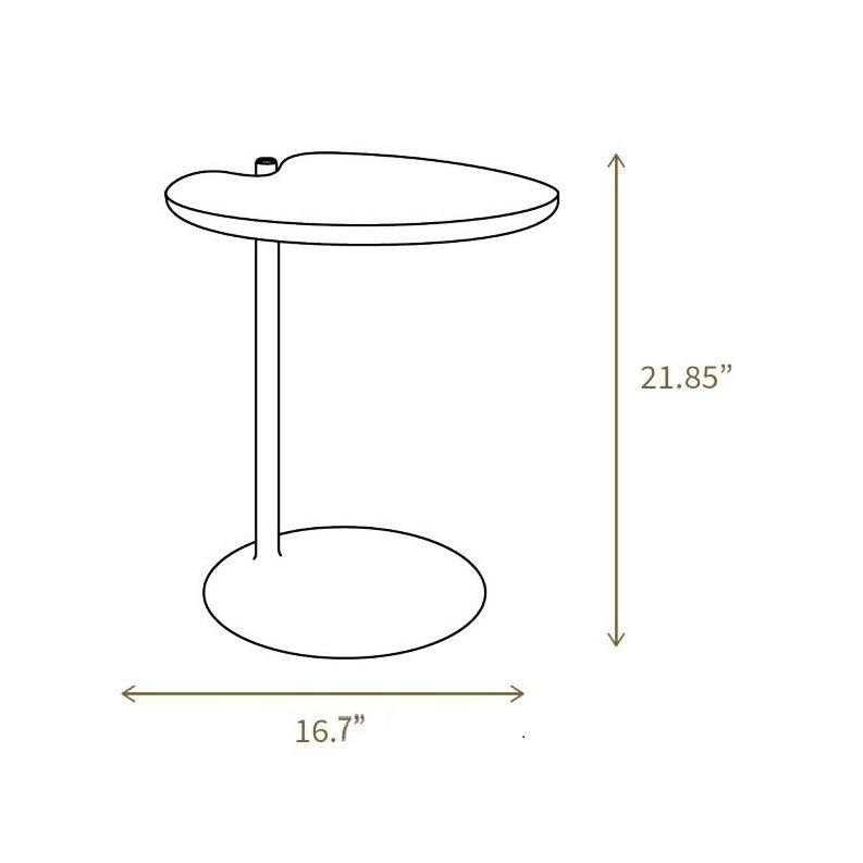 Leaf Round Side Table