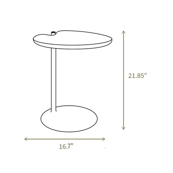 Leaf Round Side Table
