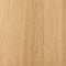 Leaf Round Side Table  option Oak Natural Oiled