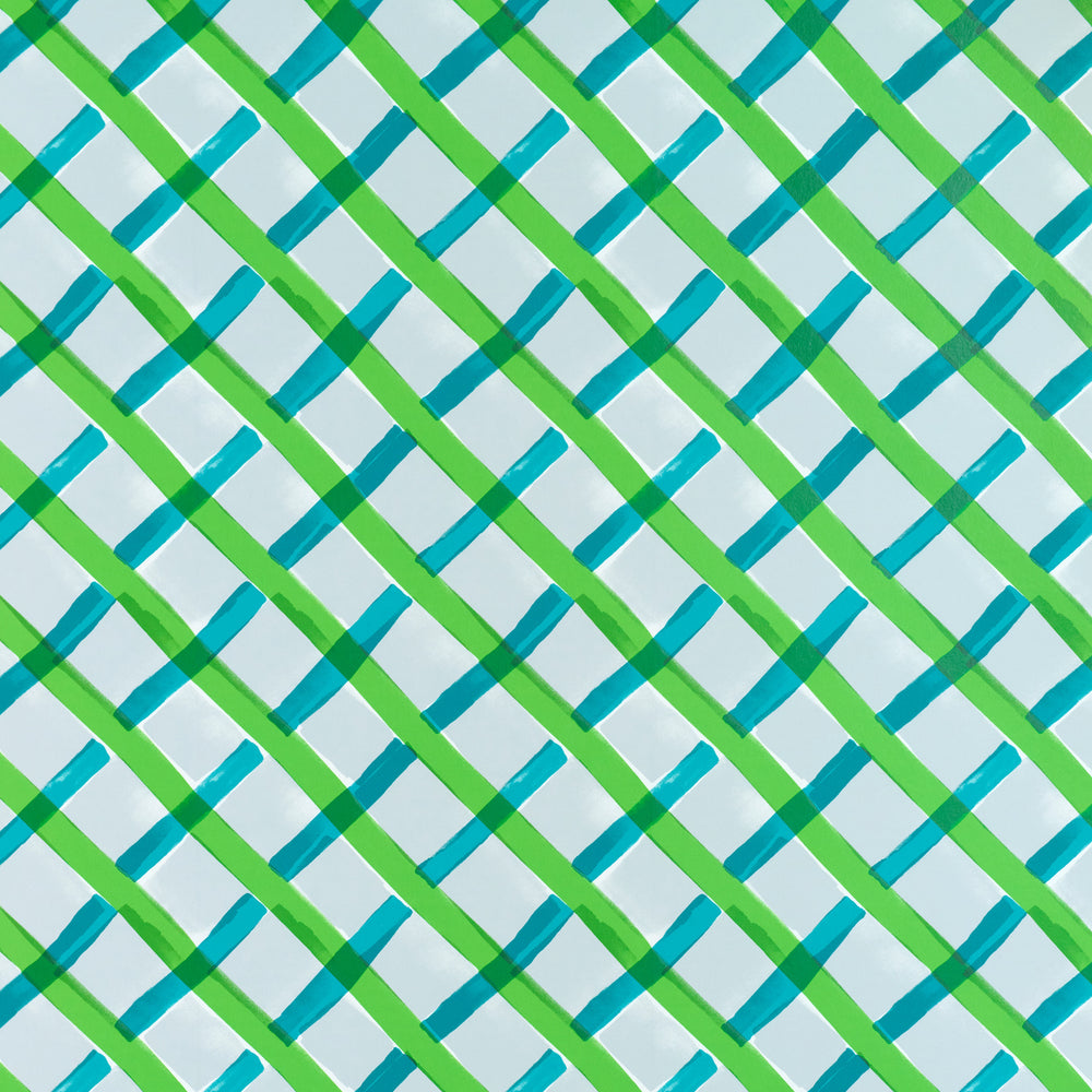 Courtyard Croisillon Wallpaper