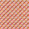 Courtyard Croisillon Wallpaper  option Orange
