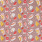 Courtyard Mosaique Wallpaper Sample Swatch  option Orange