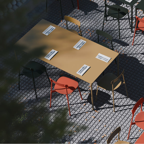 Fromme Rectangle Outdoor Dining Table