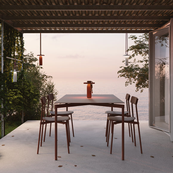 Fromme Rectangle Outdoor Dining Table