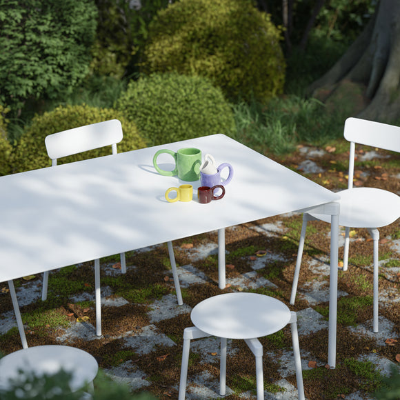 Fromme Rectangle Outdoor Dining Table