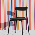 Shades of Time Large Stripes Wallpaper