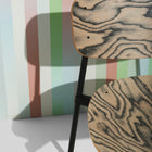 Shades of Time Large Stripes Wallpaper