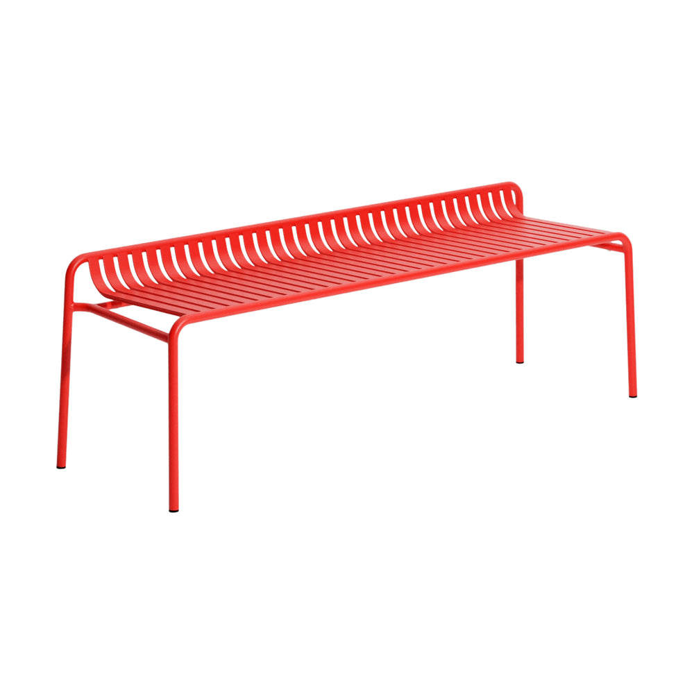Week-End Backless Outdoor Bench