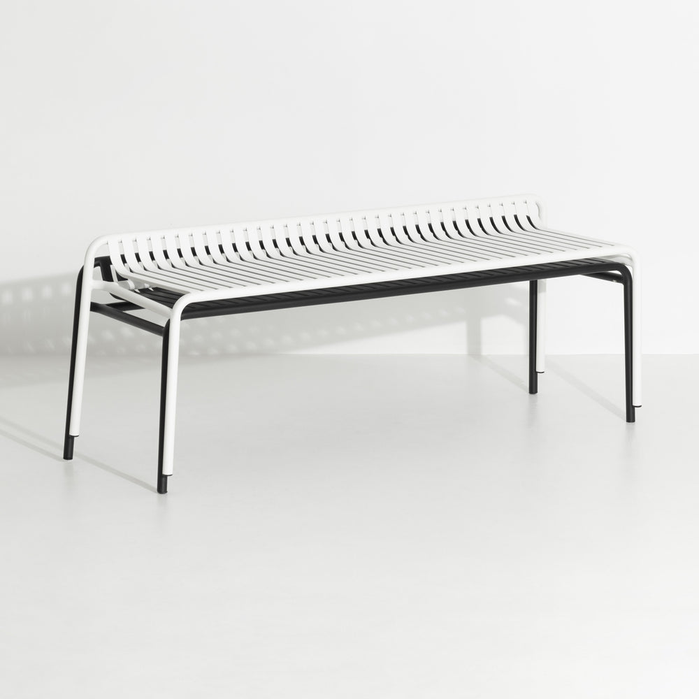 Week-End Backless Outdoor Bench