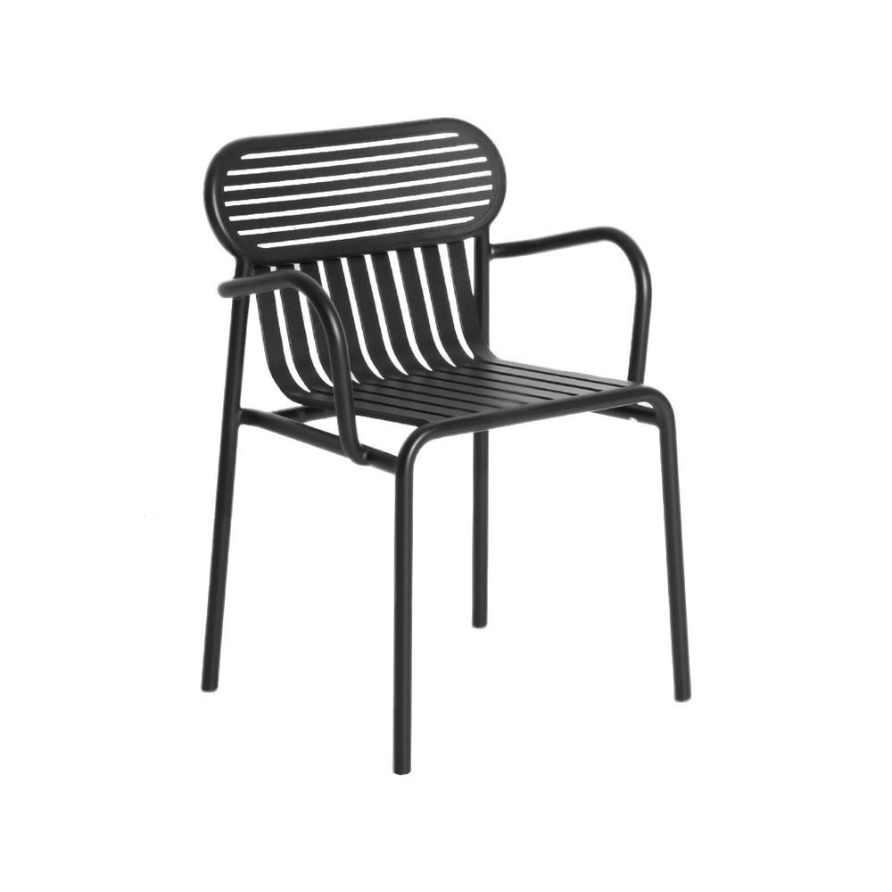 Week-End Garden Outdoor Chair with Armrests (Set of 2)