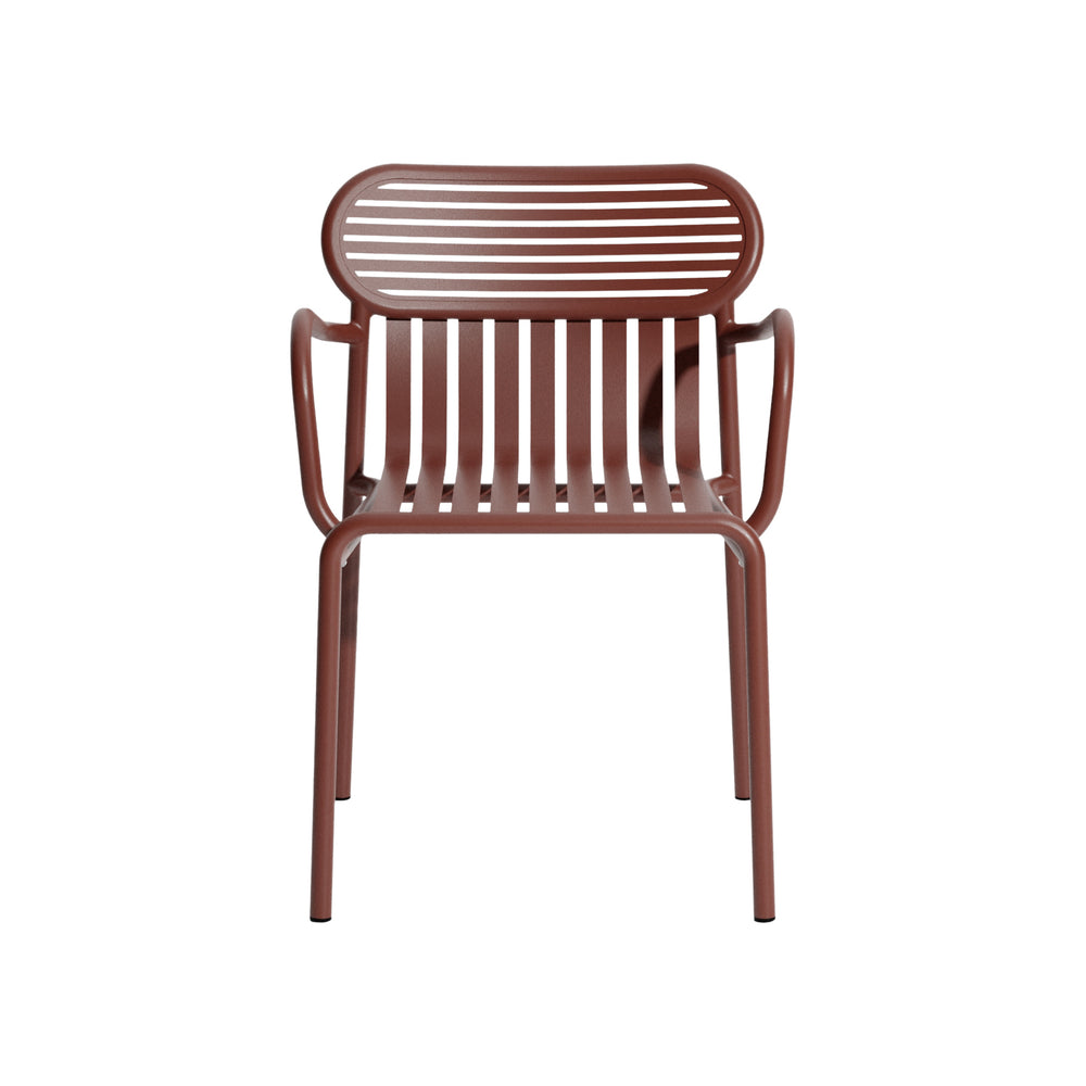 Week-End Garden Outdoor Chair with Armrests (Set of 2)